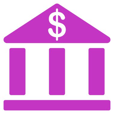 Banka iş Bicolor ayarla simgesini