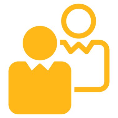 İstemciler iş Bicolor ayarla simgesini