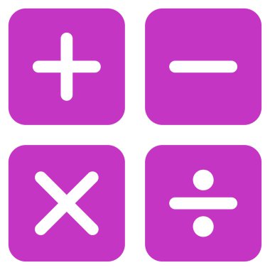 Hesap makinesi simge iş Bicolor kümesi'nden