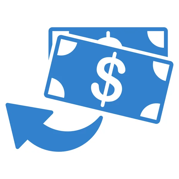 Cashback pictogram van Business Bicolor instellen — Stockfoto