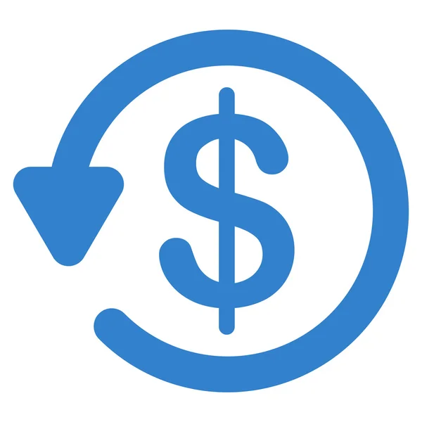 Refund icon from Business Bicolor Set — Stock Photo, Image