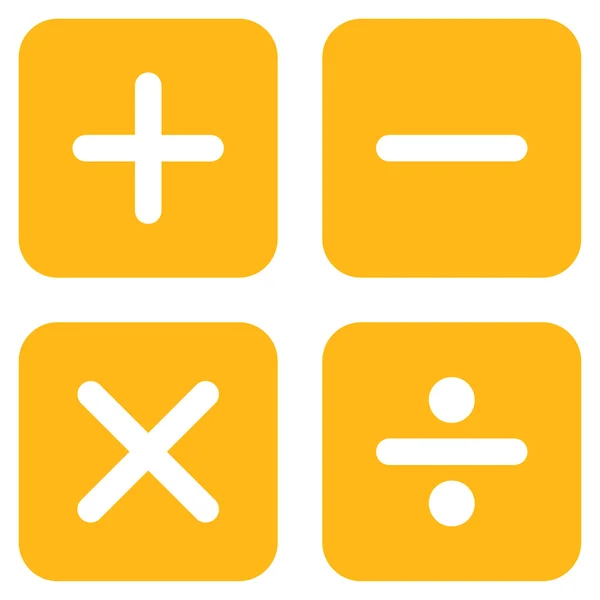 Calculator icon from Business Bicolor Set — Stock Photo, Image