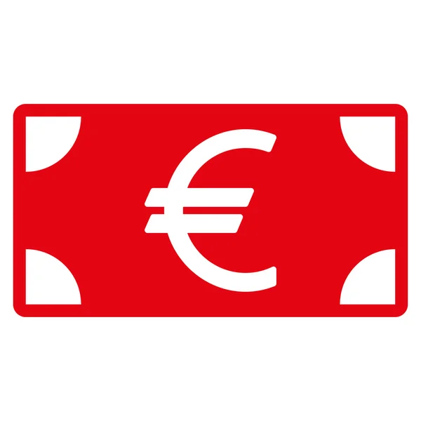 Icono de billete en euros de Business Bicolor Set — Foto de Stock