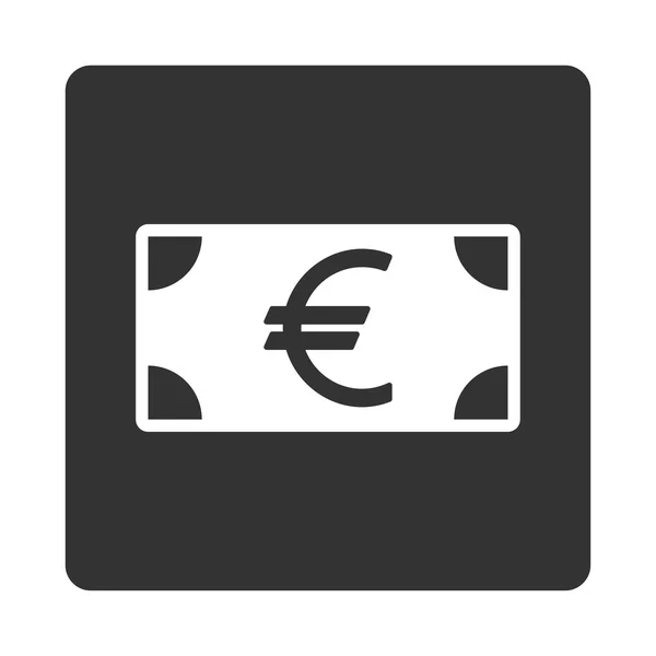 Euro banknot simgesi — Stok fotoğraf