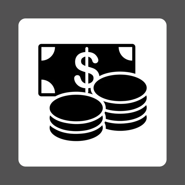 Készpénz-ikon — Stock Fotó