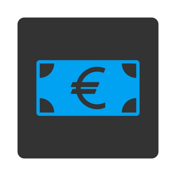 Euro-biljet pictogram — Stockfoto
