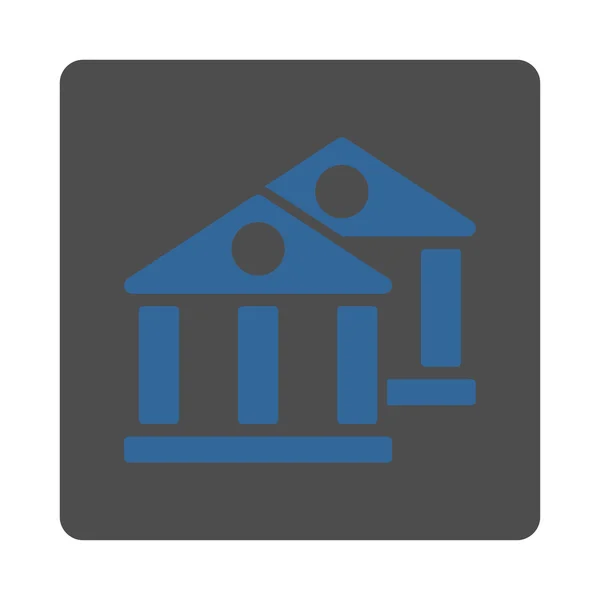 Bancos icono — Vector de stock