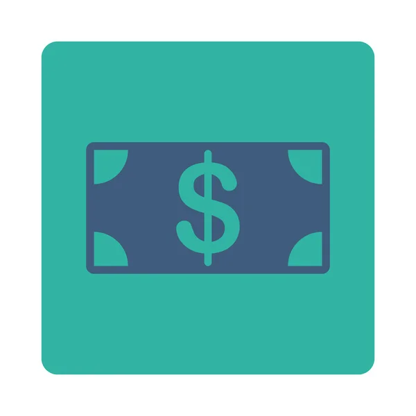Bankbiljet van pictogram — Stockvector