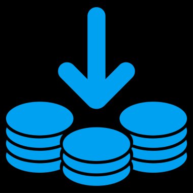 Ticaret kümesinden gelir simgesi