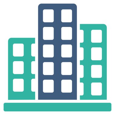 Ticaret kümesinden şehir simgesi