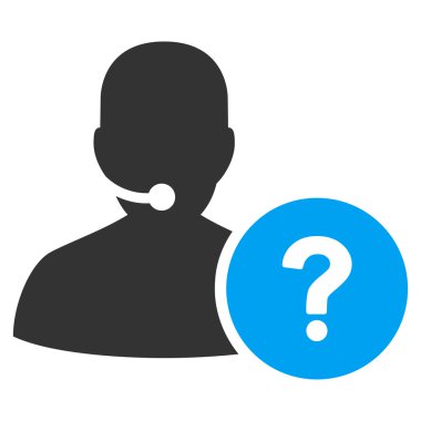 Çevrimiçi destek simge ticaret kümesinden