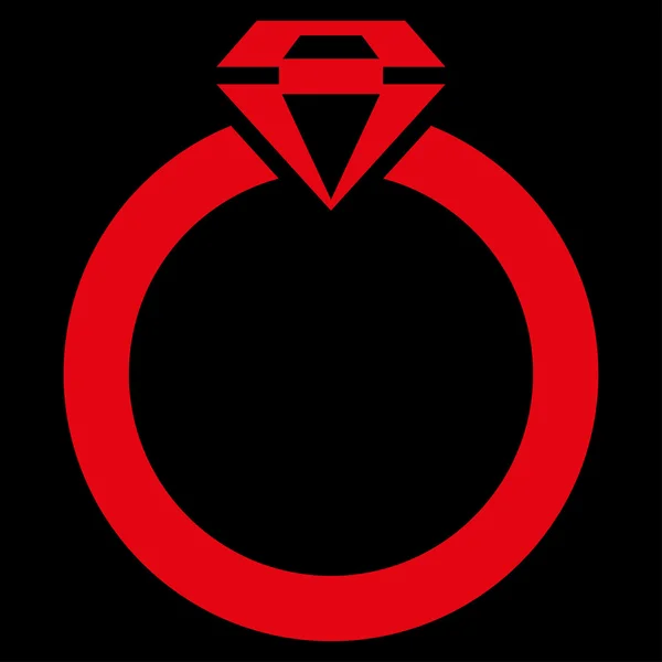 Diamond Ring Icon from Commerce Set — Stock Photo, Image