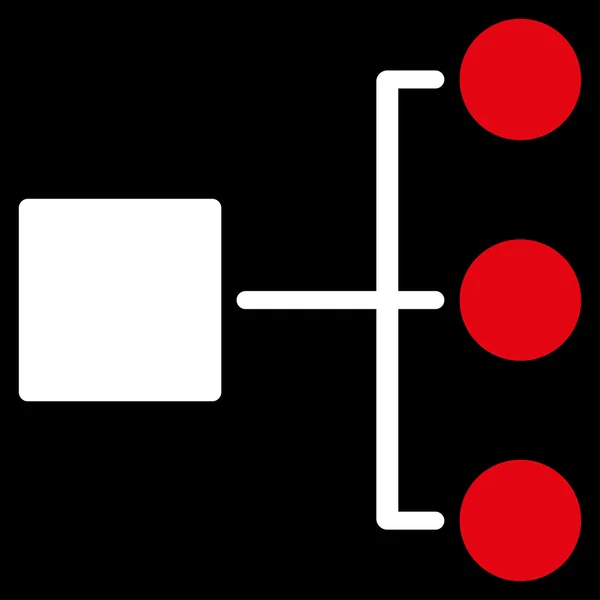 Diagramm-Symbol aus dem Handel gesetzt — Stockfoto