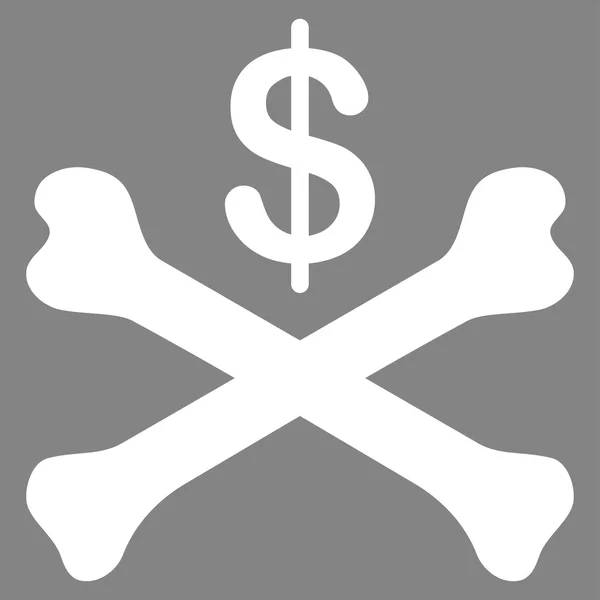 Икона банкротства из торгового набора — стоковое фото