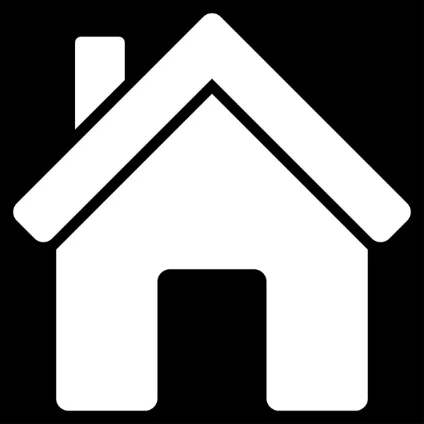 Haus-Ikone aus dem Handel gesetzt — Stockfoto