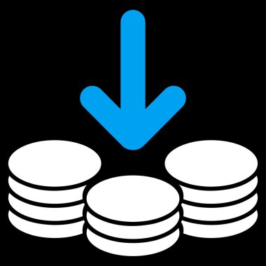 Ticaret kümesinden gelir simgesi