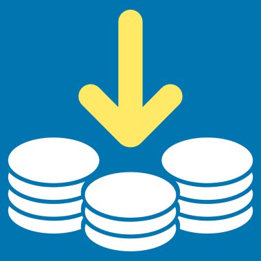 Ticaret kümesinden gelir simgesi