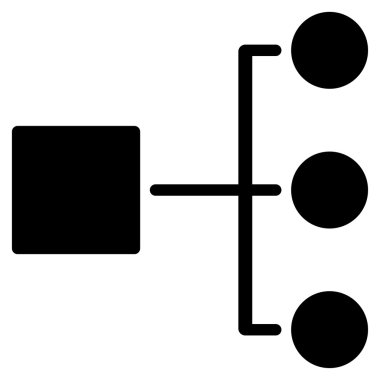 Ticaret kümesinden diyagram simgesi