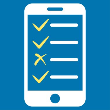 Mobil görevleri simge ticaret kümesinden