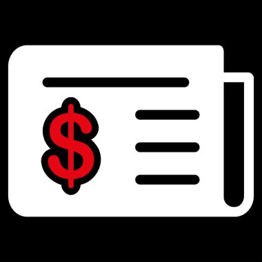 Ticaret kümesinden finansal haber simgesi