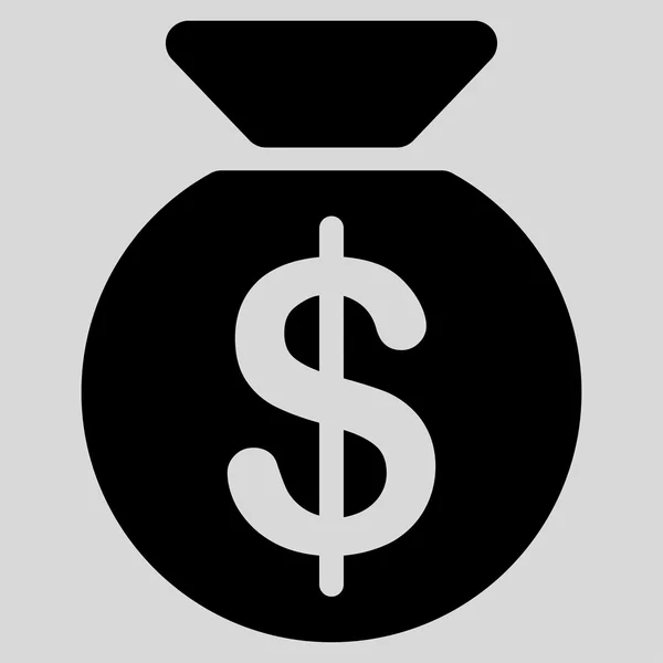 Icono de bolsa de dinero de Commerce Set — Archivo Imágenes Vectoriales