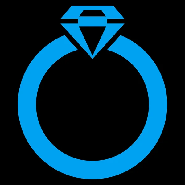 Icono de anillo de diamante de Commerce Set — Archivo Imágenes Vectoriales