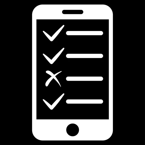 Icono de tareas móviles de Commerce Set — Vector de stock