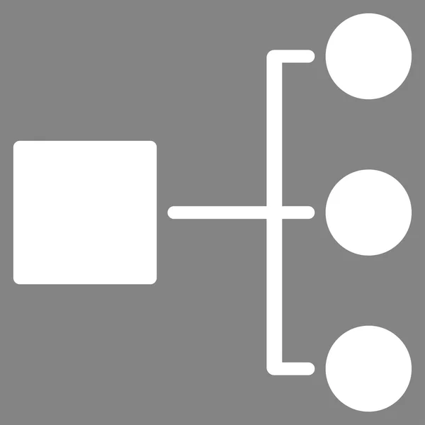 Diagramm-Symbol aus dem Handel gesetzt — Stockvektor