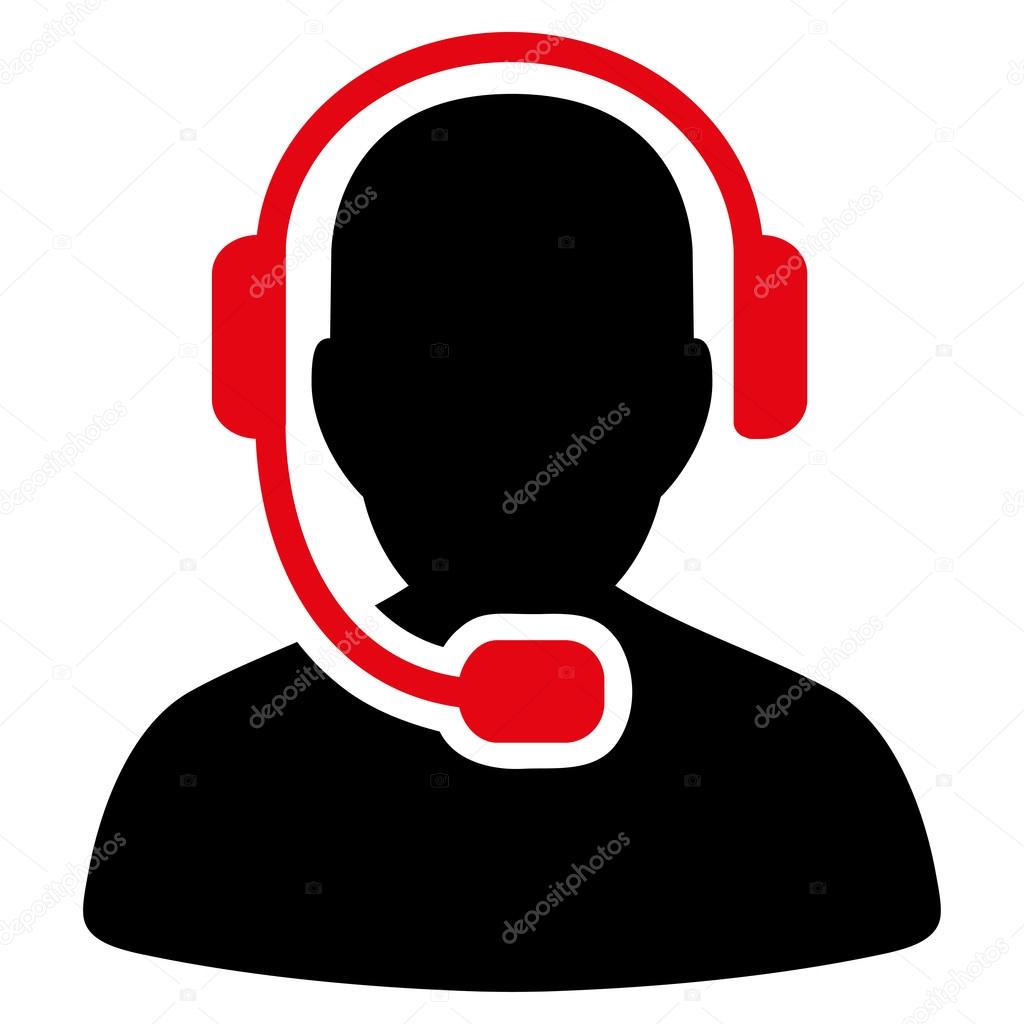 Call Center Operator Icon from Commerce Set