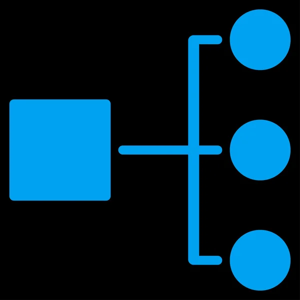 Diagramm-Symbol aus dem Handel gesetzt — Stockfoto