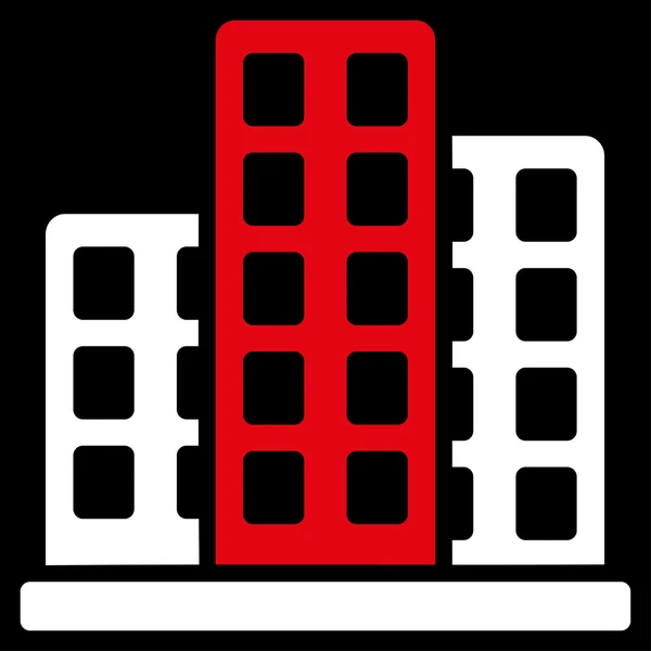 Icono de la ciudad de Commerce Set —  Fotos de Stock