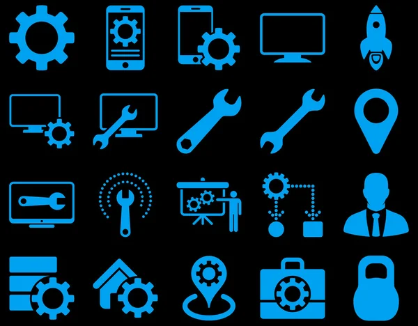 Settings and Tools Icons — Stock Photo, Image