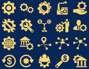 Ayarları ve araçları simgeler