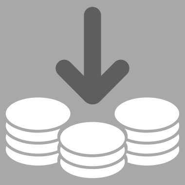 Ticaret kümesinden gelir simgesi