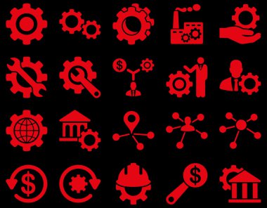 Ayarları ve araçları simgeler