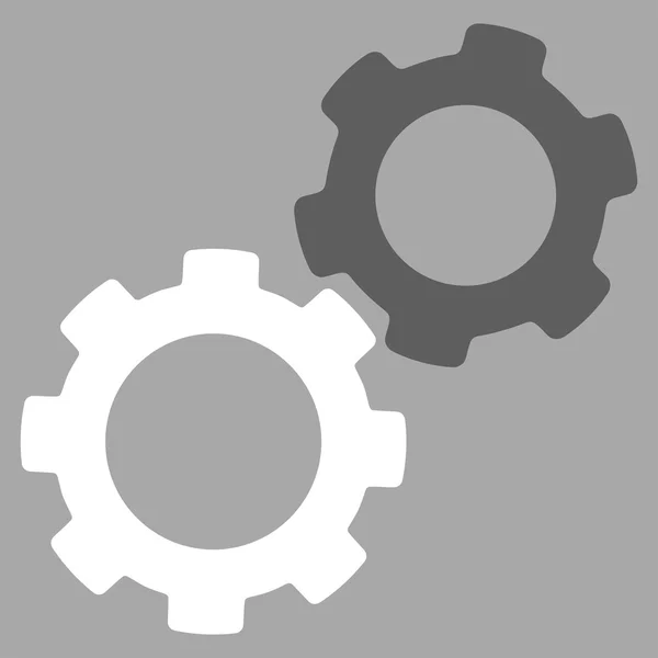 Gears pictogram van Commerce Set — Stockvector