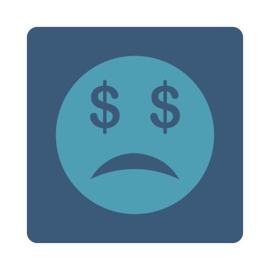 İflas Smiley simgesi