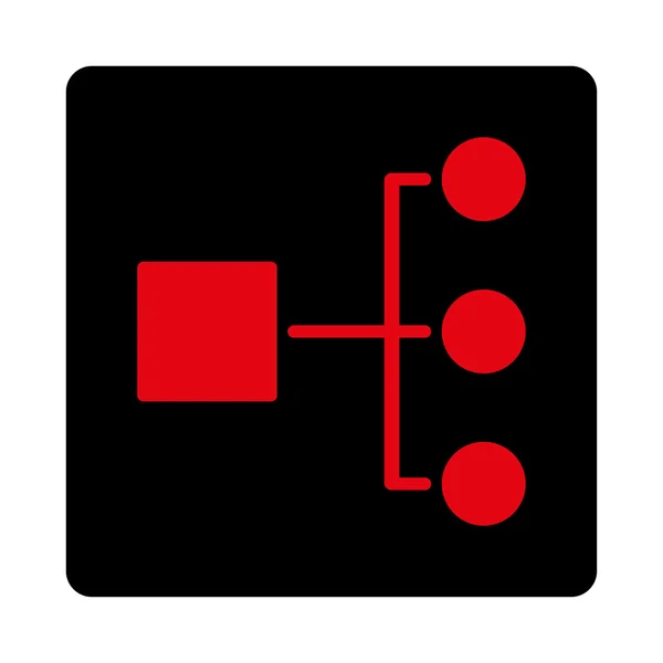 Ícone de diagrama — Fotografia de Stock