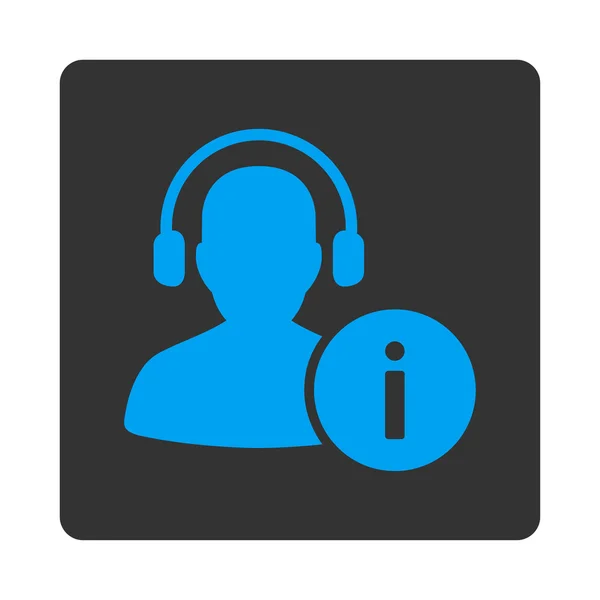 Help Desk Icon — Stock Photo, Image