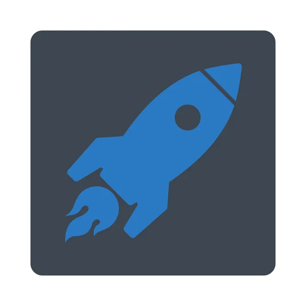 Roket fırlatma simgesi — Stok fotoğraf