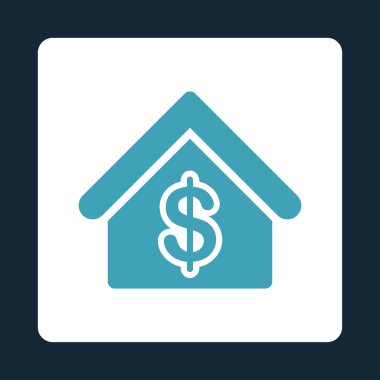 İpotek simge ticaret düğmeleri Overcolor set