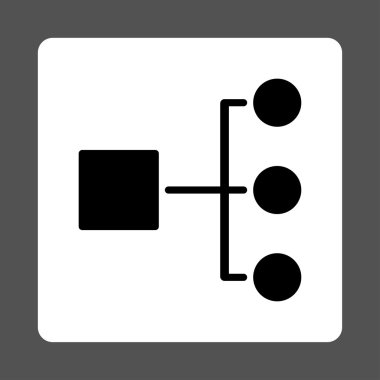 Ticaret düğmeleri Overcolor kümesinden diyagram simgesi