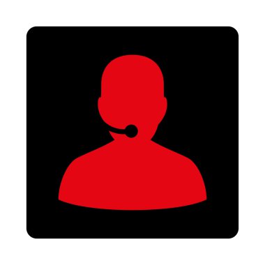 Çağrı merkezi simge ticaret düğmeleri Overcolor set