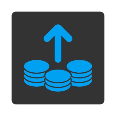 Ödeme simge ticaret düğmeleri Overcolor set