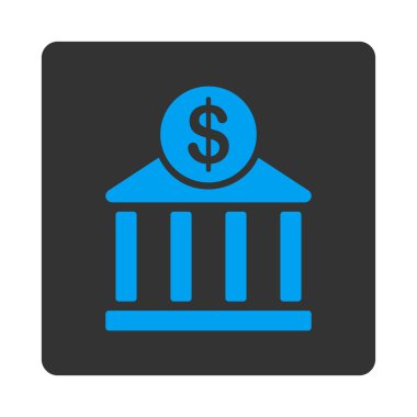 Banka simge ticaret düğmeleri Overcolor set