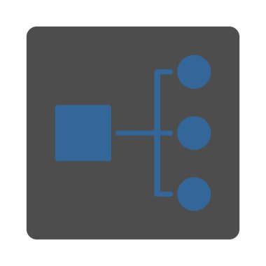 Ticaret düğmeleri Overcolor kümesinden diyagram simgesi