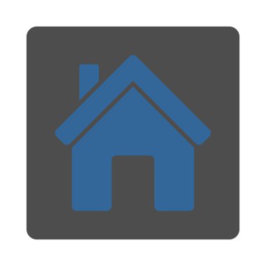 House simge ticaret düğmeleri Overcolor set