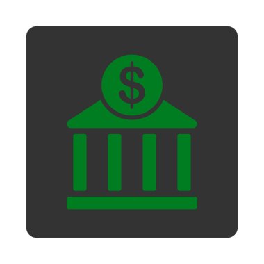 Banka simge ticaret düğmeleri Overcolor set