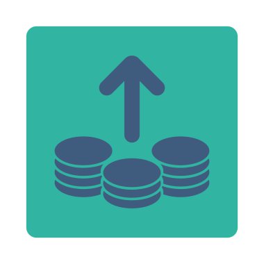 Ödeme simge ticaret düğmeleri Overcolor set