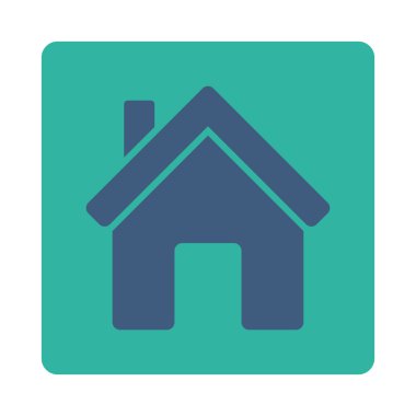 House simge ticaret düğmeleri Overcolor set